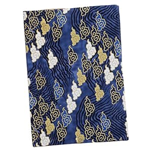 DIYEAH 3 Stück Stoff Buchumschlag A5