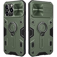 Amazon.com: iPhone 13 Pro Max Case with Slide Metal Camera