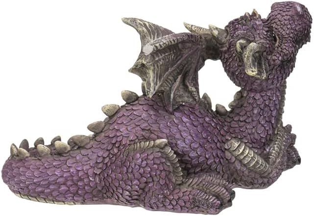 Miniatura 5 de Pacific Trading - Figura de dragón morado de 8.7 pulgadas