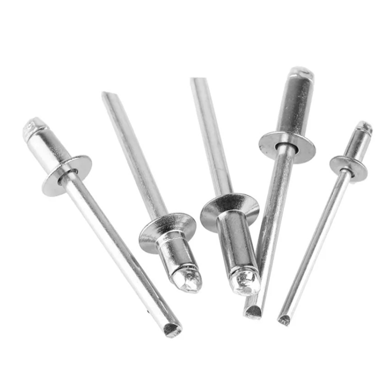 Tnplkiuyt 6.4Mm Blind Rivets M3.2 M4 M5 304 Stainless Steel Countersunk Dome Head 10/20/30 Pcs(,M3.2-30Pcs R)