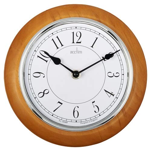 Acctim 24581 Newton Wandklok, licht hout