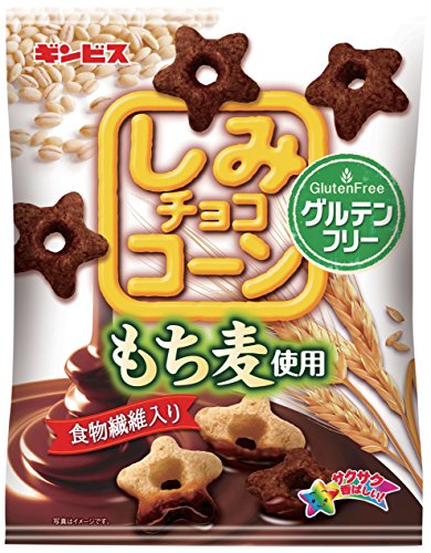 ギンビス しみチョココーン もち麦使用 54g×12袋
