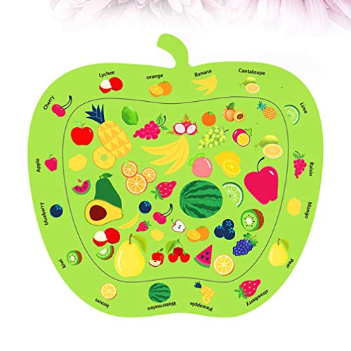 NUOBESTY Tempo da Barriga Inflável Ãgua Play Mat Centro de Atividades Forma de Maçã Jogar Almofadas