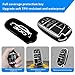 for 300 300C 300S Creative Logo Key Fob Cover Soft TPU Full Protection Key Fob Case Protector Shell (300)
