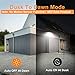 LEPOWER 2 Pack LED Security Light Dusk to Dawn Outdoor Flood Light Fixture with 2 Adjustable Heads, 3000LM/28W, 5500K, IP65 Waterproof Exterior Flood Lights for Garage, Backyard (White)