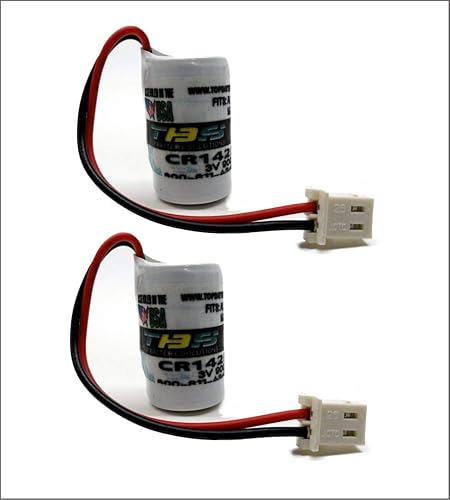 2PC CR14250SE-AB BATERÍA DE REEMPLAZO para MICROLOGIX 1100 PLC - CNC
