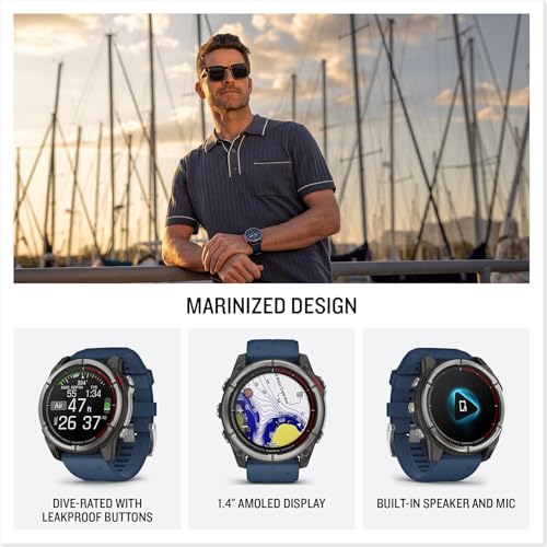 Garmin quatix® 8, Marine GPS Smartwatch, 51 mm - image 2