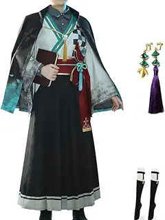 ｢Lemon COS｣甲斐田晴 浴衣 和服 コスプレ衣装 衣装＋靴下付き＋イヤリング (L)