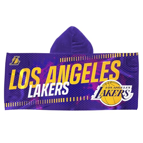 Northwest NBA Los Angeles Lakers Reduce Youth Hooded Towel, 22 x 51 inches