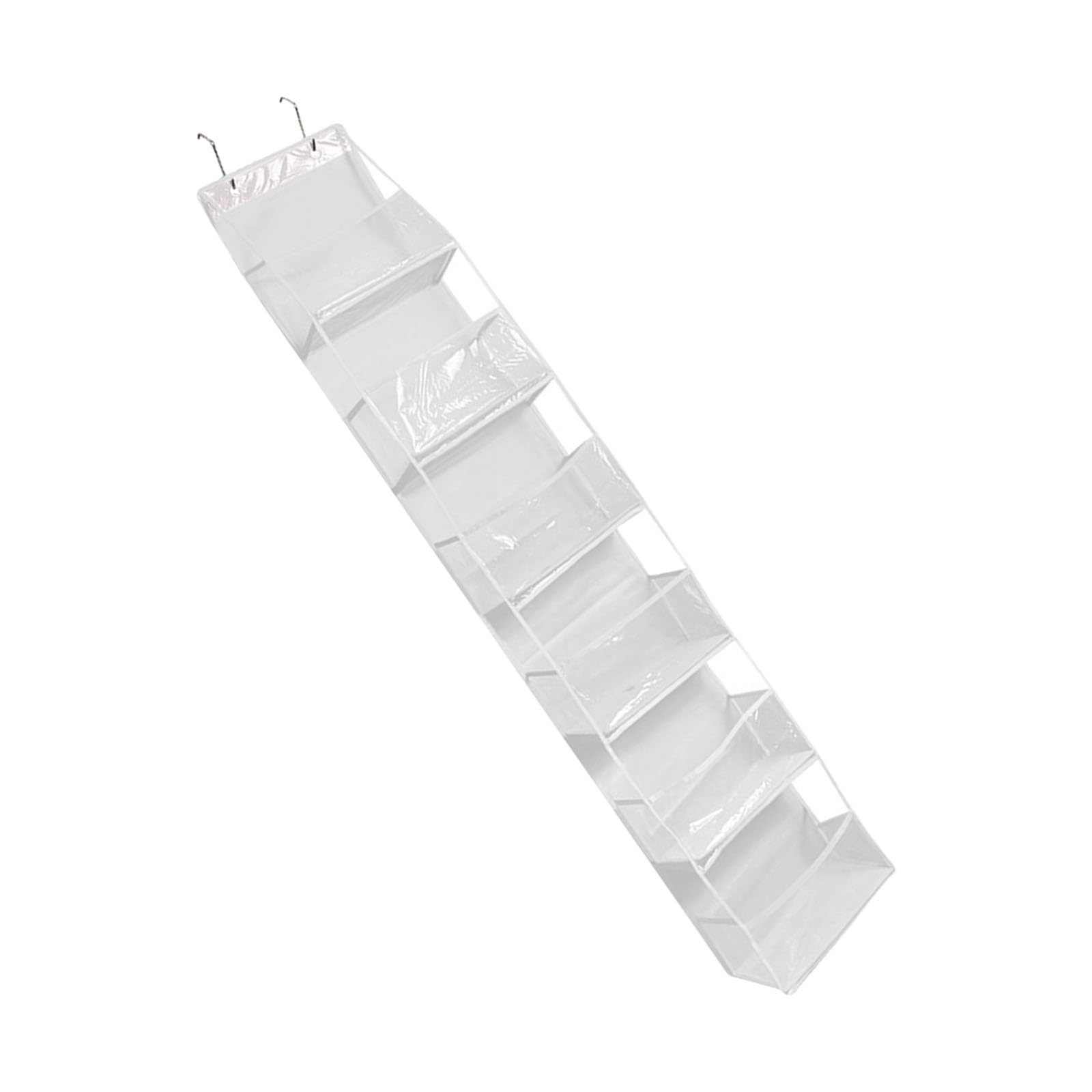 Kalttoy Multi Pocket Handbag Holder with Compartments Over Door Storage Organiser Accessories Home Organization Accessory White Door Back Storage Pockets