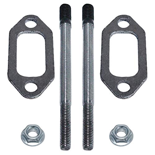 AUMEL Kit de Pernos de Tuerca de silenciador para Husqvarna 61 266 66 162 501686501 503222302 5Mx6M Cover