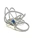 Produktbild merlotti 35853 Verlängerungskabel mit Schlauchleitung H03VV-F 3 x 0.75, Mehrfarbig, 3 m