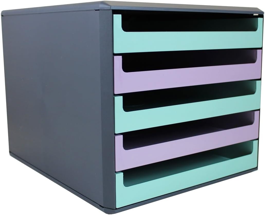 Drawer Box Anthracite Case Recycled Blue Angel Vanilla