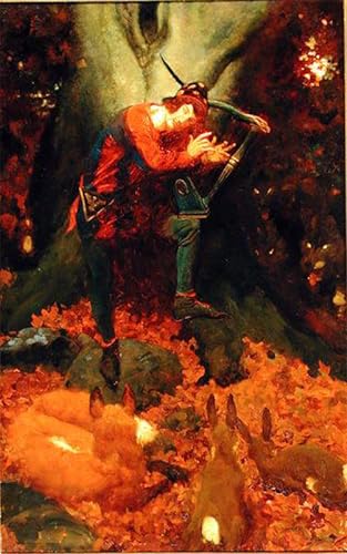 Toile murale abstraite Howard Pyle Edric 60x90cm pour décoration de maison