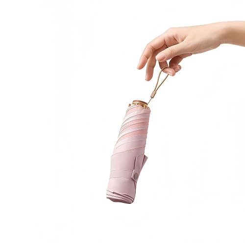 BAODINI Mini Sun Blocking Umbrella with Aluminum Frame