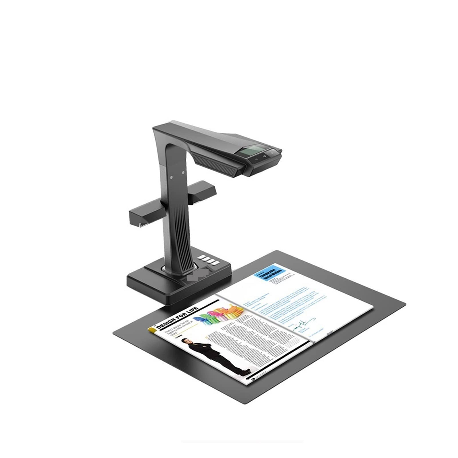 Escáneres de Documentos, Et16 Plus A3 Scanner Fast Speed, MAX Tamaño de Soporte Documentos LOC Función Compatible con Windows Mac for Office(U-S)