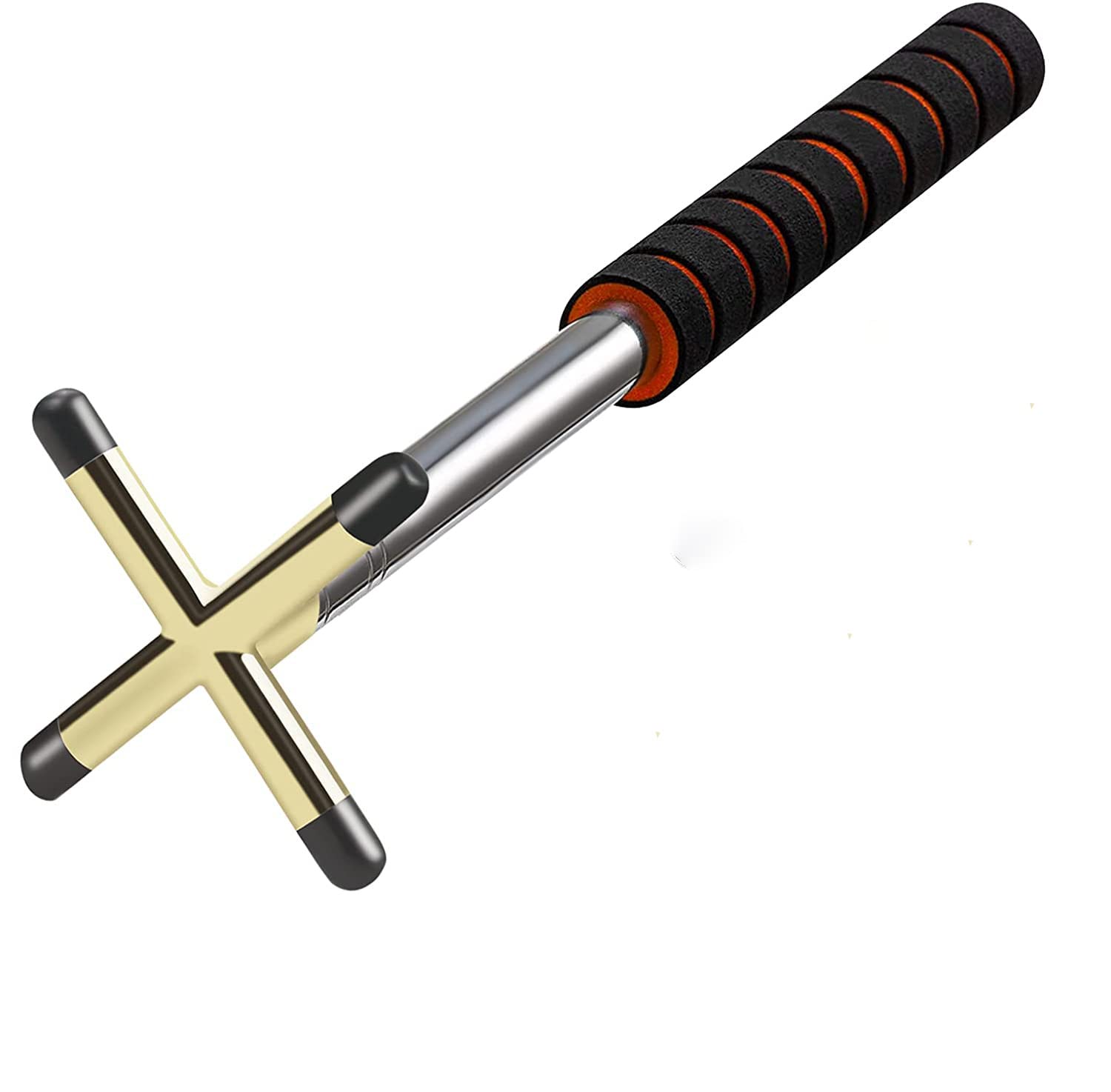 THE WHITE SHOP Billiards Cue Stick Bridge, Retractable Pool Rest Stick with 3 Pcs Removable Brass Bridge Head, Snooker Table Rests Pool Accessories Snooker Accessories for Pool Table Game, Competition