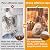 Patio Door Window Insulation Kit for Winter- 87 × 118 Inch Thicken Indoor 10-Window Plastic for Winterizing, Clear Window Covering Shrink Film with Double-Side Tape to Keep Cold Out