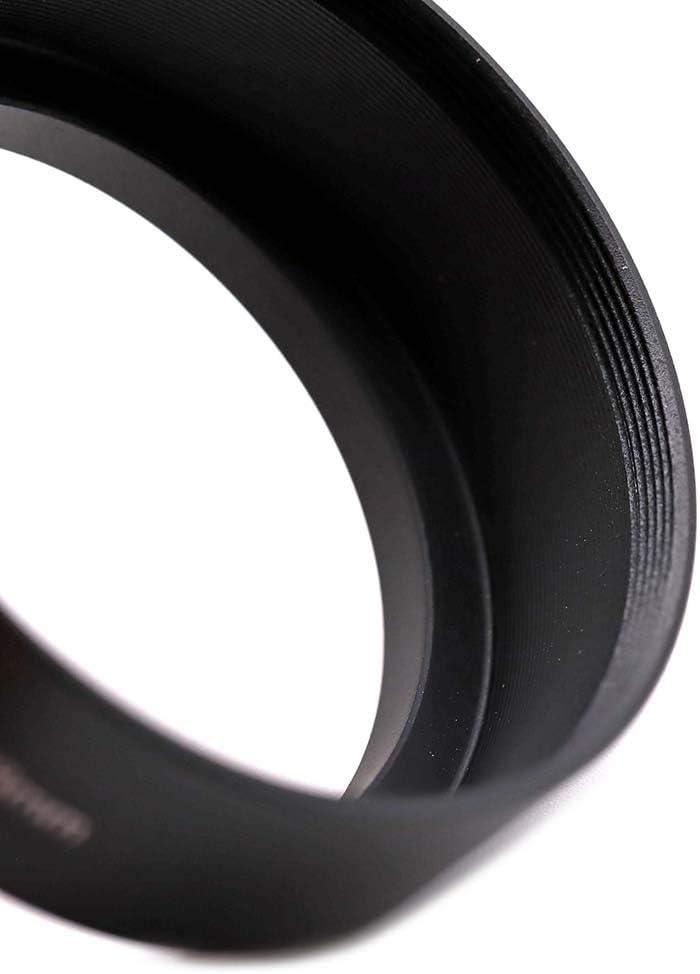 48 mm Standard Screw in Mount Metal Lens Hood Cover for Canon QL17 GIII DSLR Camera