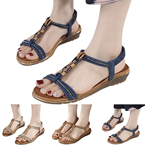 Sandales à lanières blanches ultra légères pour femmes actives