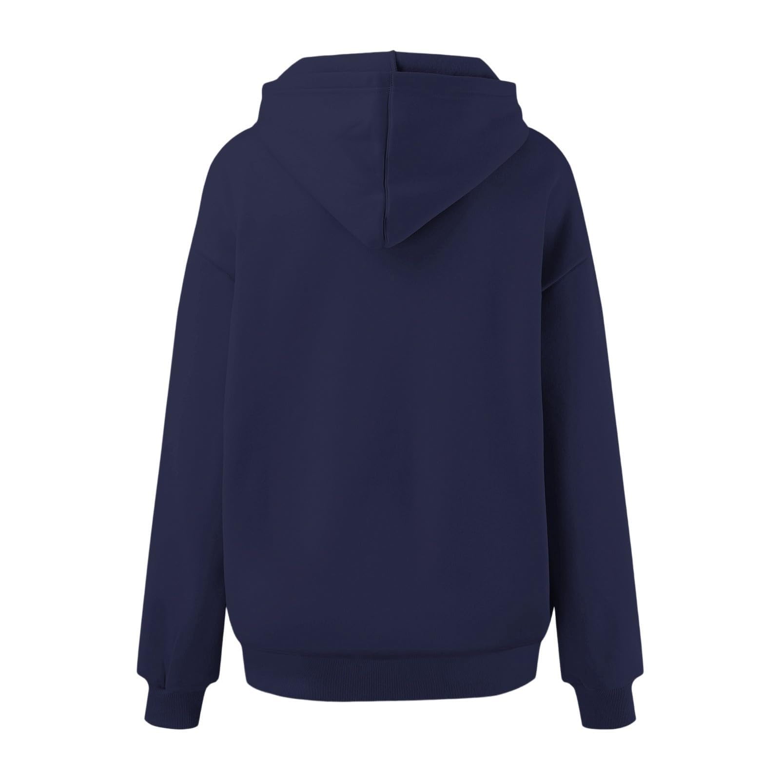 Hoodie Oversize - Sudadera con capucha para mujer, talla grande