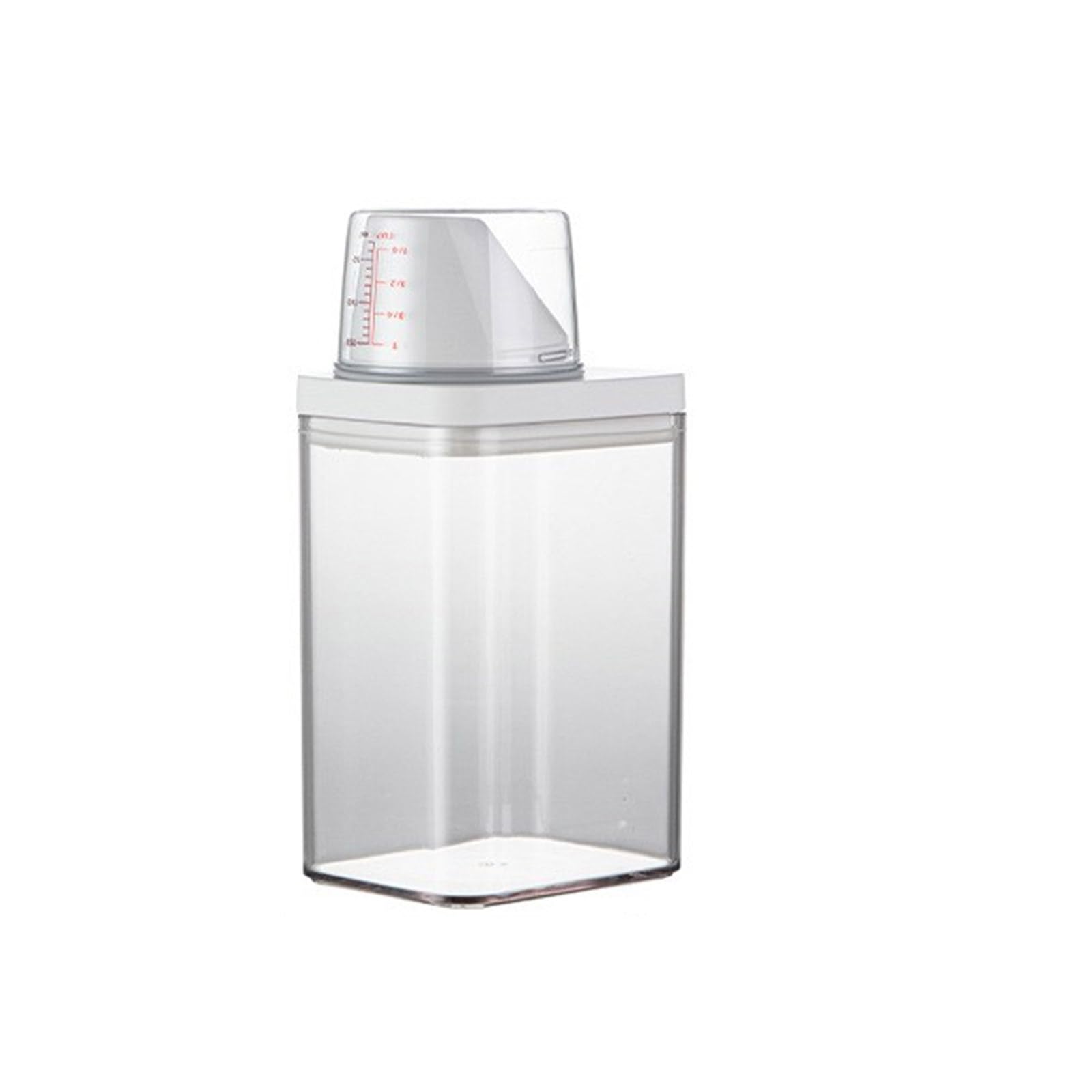 Hsioluted Large Capacity Detergent Container Functional Airtight Laundry Detergent Powder Storage Box Container with Lids Laundry Powder Storage