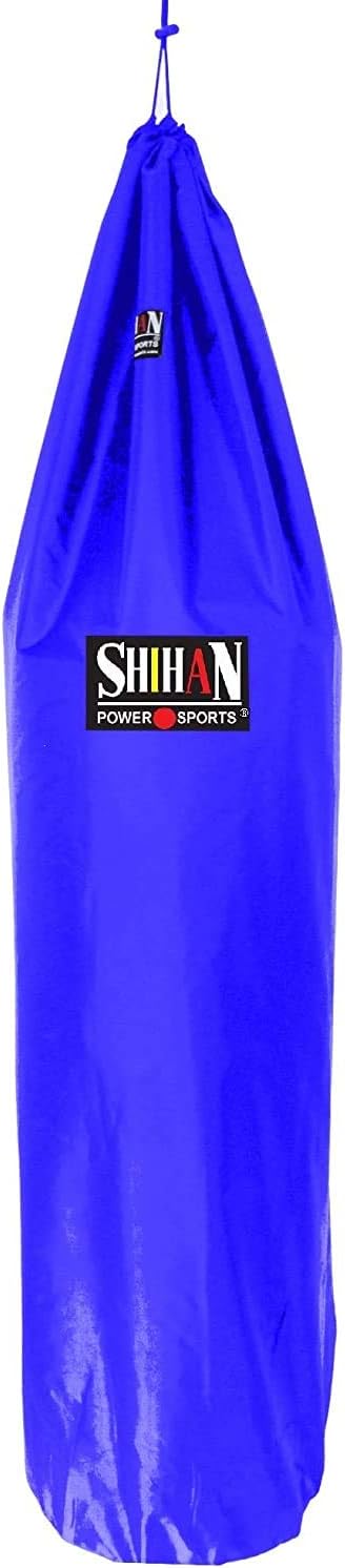 Shihan Power Sports Boxing Bag Cover Waterproof Blue 5-6ft x 24inch Diameter Large Bag Punch Bag Outdoor Protection for Your Boxing Bag Ideal for freestanding Strike Bags