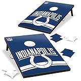 Wild Sports NFL Indianapolis Colts Cornhole Outdoor Game Set, 2' x 3', Blue, one Size (1-1-16023-TJ113WD)