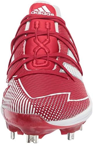 adidas Men's EG7613 Baseball Shoe, Power Red/White/Power Red, 10.5 | Image 1