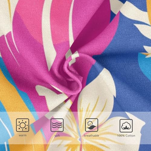 Retro Boho Flower Toddler Boys Comfort Kids Underwear Cute Undies3