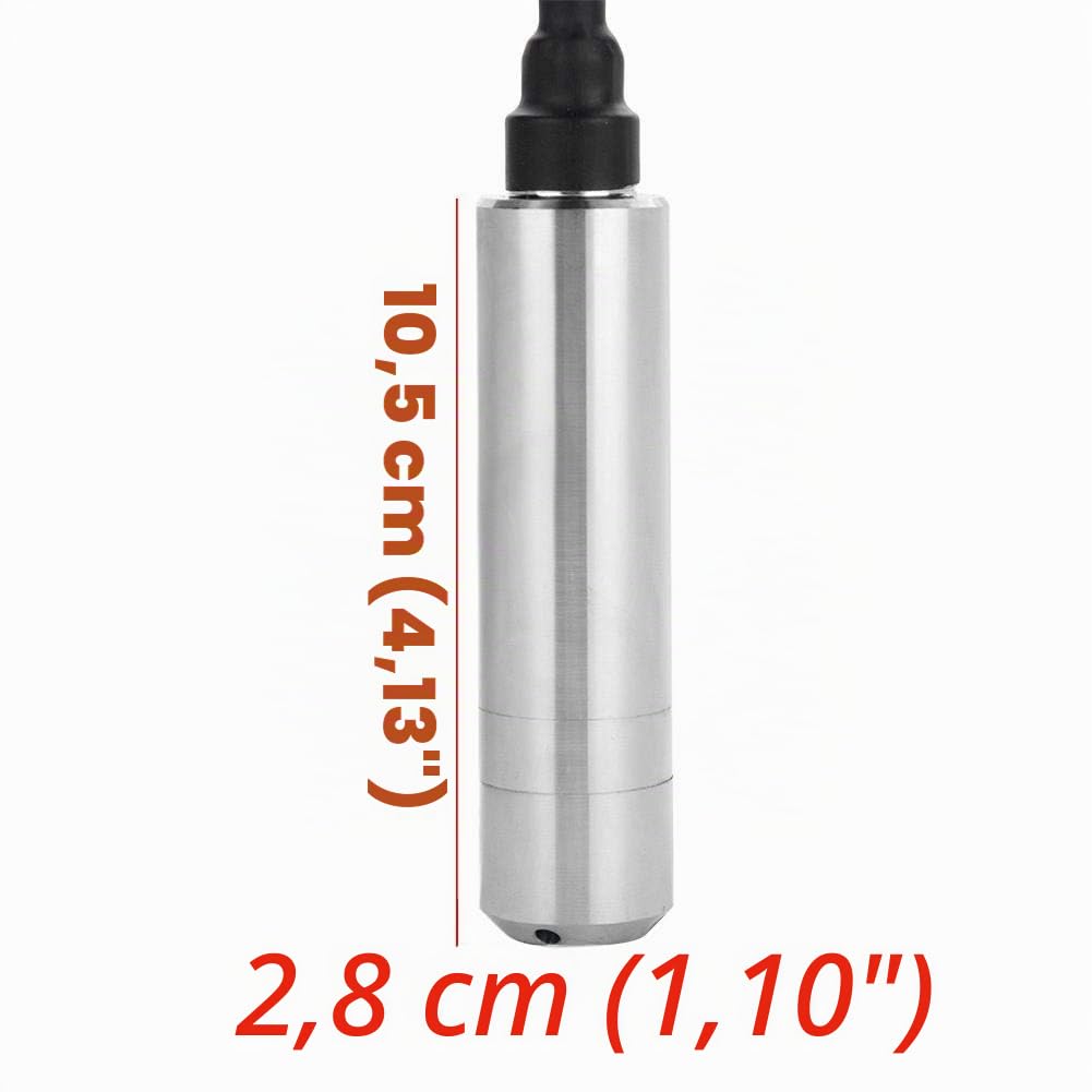 4-20 mA,DC24 V 4-20 mA-In Tipo Di Throw Liquido Sensore Di Livello Compatibile con Scala Di Profondità Di Rilevamento