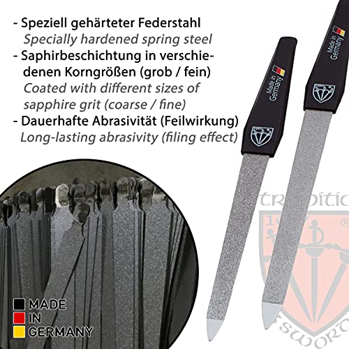 Nagelfeile Drei Schwerter Saphir Set 2+1 für die Nagelpflege