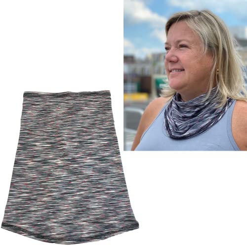 Image of BANDI UPF 50+ Sun Protective Wrap - Reversible Neck Gaiter, Lightweight Scarf with UV Protection for Travel, Made in USA