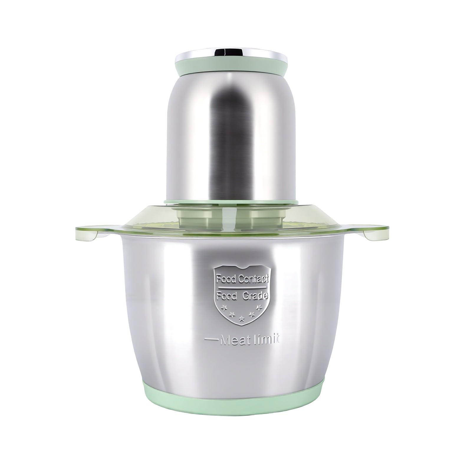 Procesador de Alimentos 3L 400W, Picadora de Carne de Acero | Picado de Calidad Comercial, Ideal para Ajos, Cebollas, Nueces y Verduras, Diseño Compacto y Fácil de Limpiar