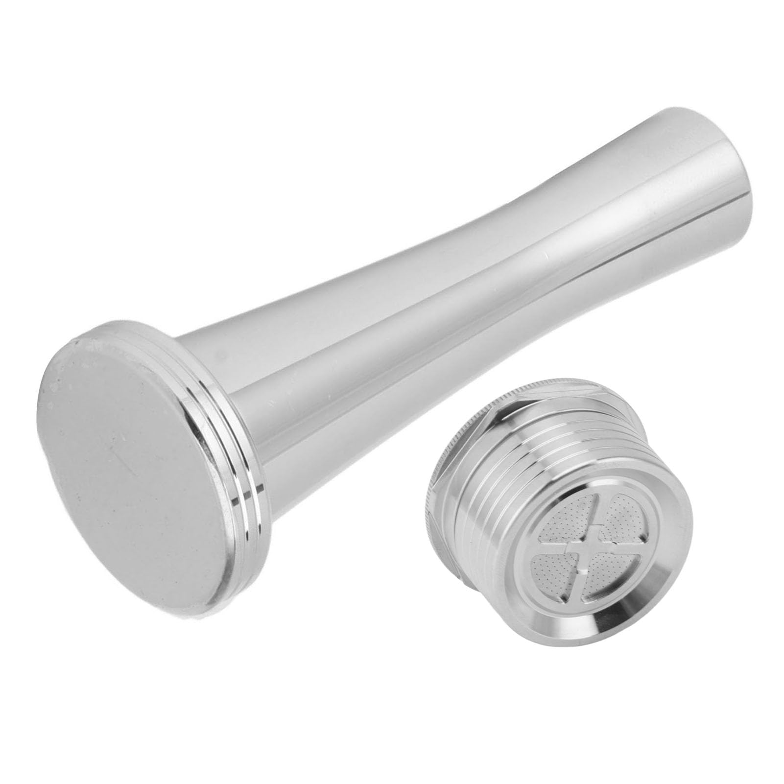 Cápsula de café de Acero Inoxidable Cápsulas de café Reutilizables Cápsula de Recargable Respetuosa con el Medio Ambiente con Cuchara Cepillo Martillo Limpieza Conveniente