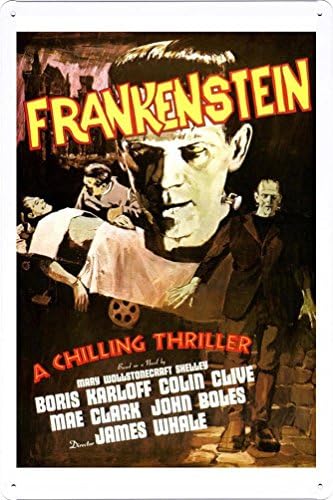 Movie Poster Home Theater Decor Metal Tin Sign Wall Art by Masterpiece Collection 2030cm (OIL-MFA0681)