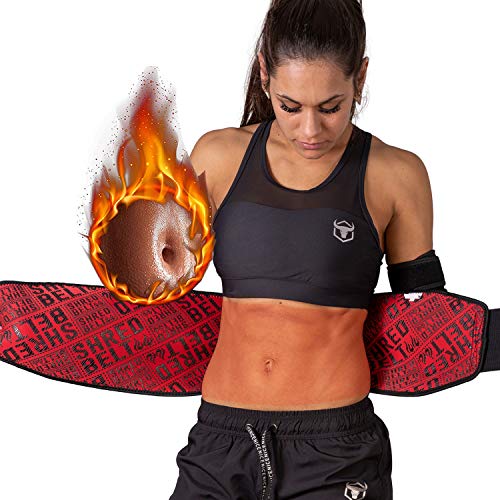 Iron Bull Strength Shred Belt V2 - Thermogenic Waist Trimmer for Men