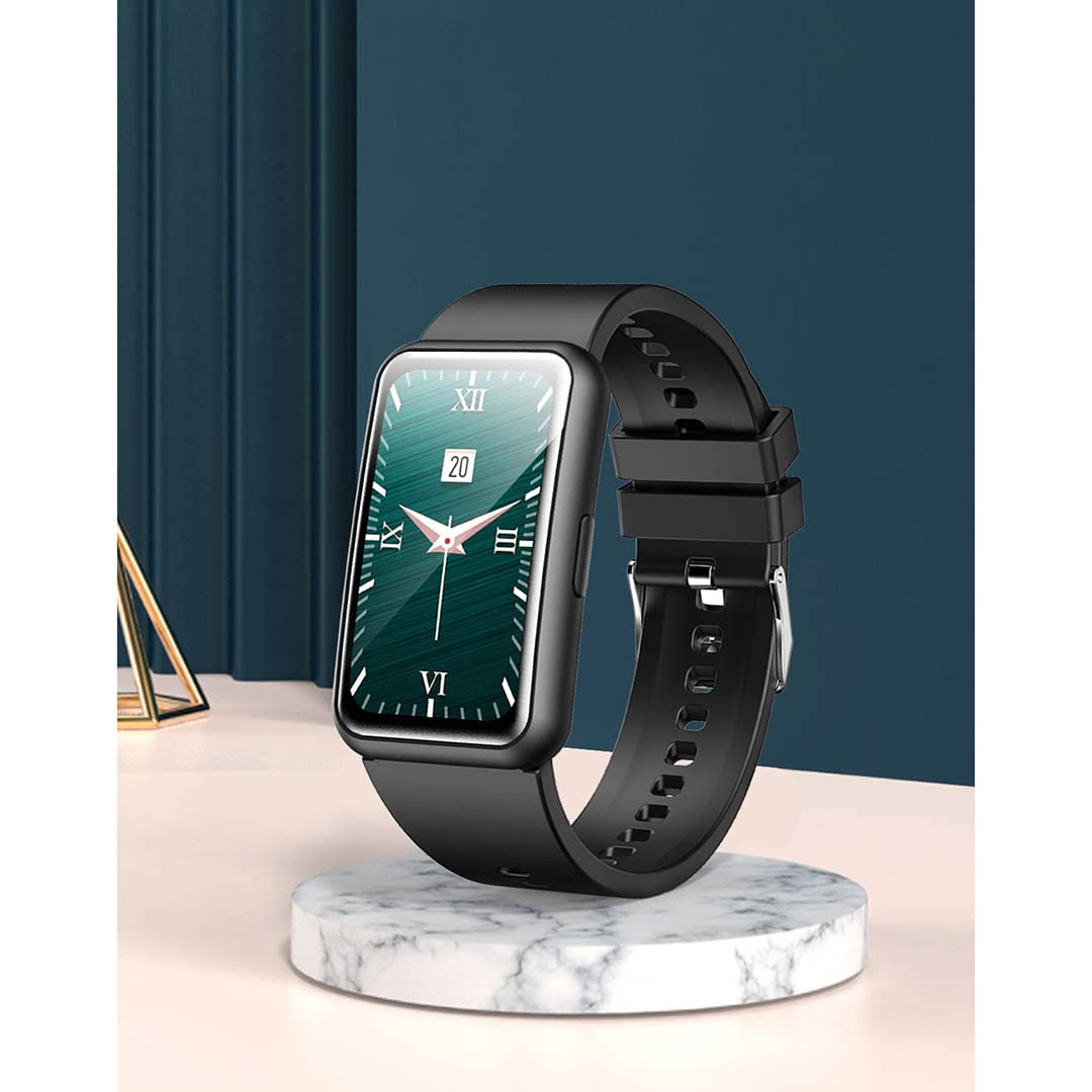 Abyx Montre Connectee Etna Noire