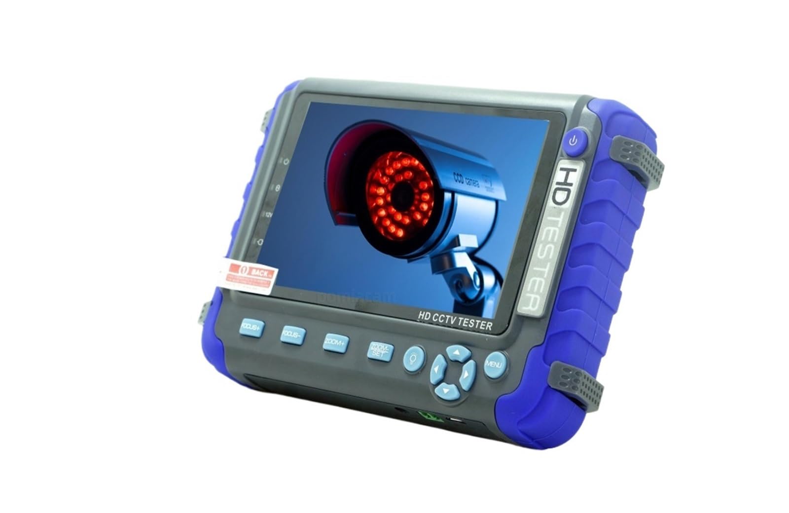 CCTV Tester, Professional 5INCH IV8W 8MP Camera Tester AHD TVI 4MP CVI Analog Security CCTV Monitor VGA Cable Test(IV8W)