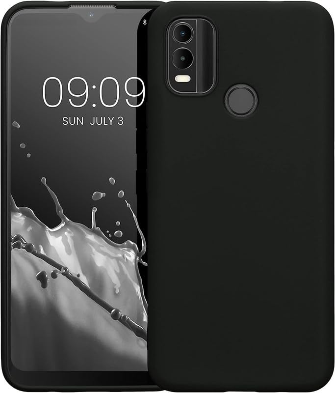 OneLike Soft Slim Flexible Protective Case Cover Matte TPU Back Cover for Nokia C22 – (Silicone, Black) OneLike Soft Slim Flexible Protective Case Cover Matte TPU Back Cover for Nokia C22 – (Silicone, Black)