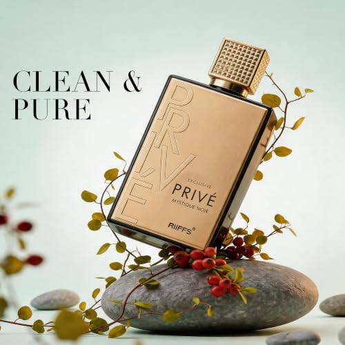 Image of A CENTER RIS Black Mystique Fragrance For Men Eau de Parfum 3.4 Fl Oz | Oriental Woody Gourmand | Warm Cinnamon Smoked Oud Cologne | Daily Use Spray Gift