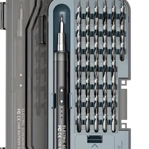 Outil multifonction kit de tournevis électrique rechargeable USB pour électronique - 7
