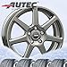 Produktbild 4 Winterräder Autec Tallin 6,5x16 ET38 4x108 Titansilber mit 195/55R16 87T Hankook Winter i*cept W452 RS2 OP