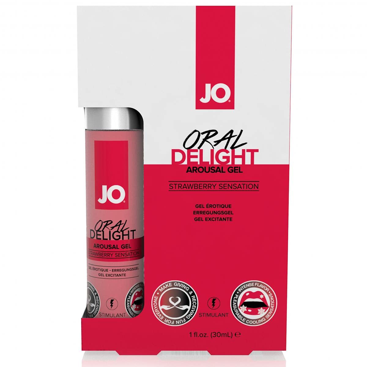 System Jo Oral Delight Strawberry, 1 Ounce