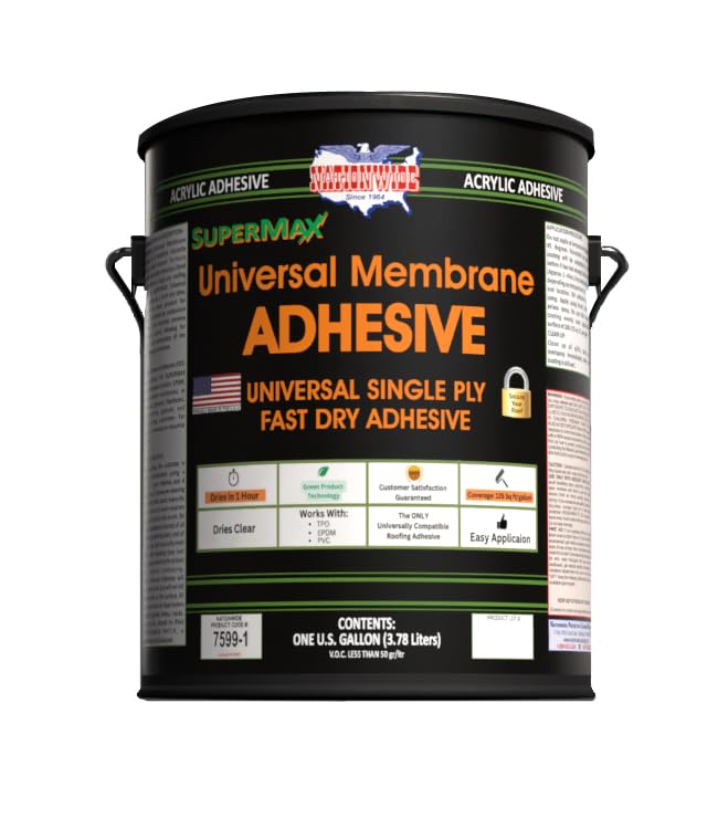 SUPERMAX Universal Membrane Adhesive (Clear 1 Gallon)