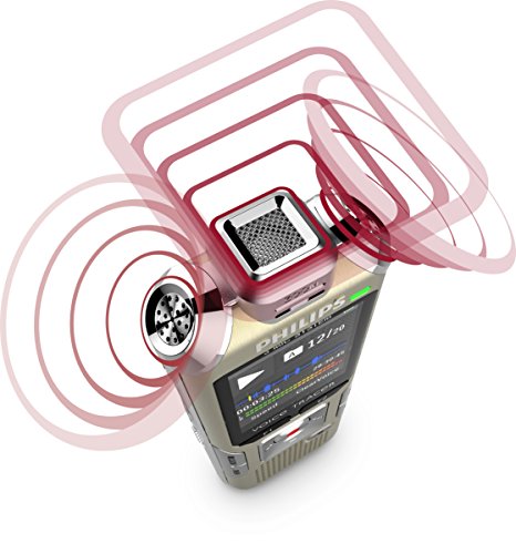Philips Voice Tracer Dct6500 With 3 Mic High Fidelity Music Recording Including Wireless Remote #TOP6