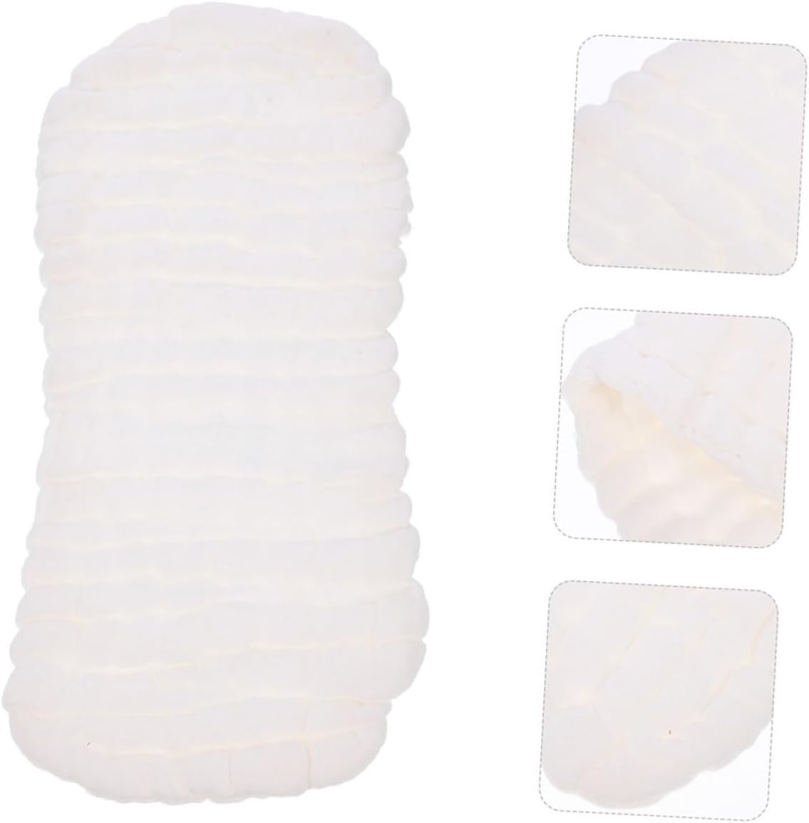 Toyvian 18pcs Reusable Diaper Liners Cotton Inserts for Diapers Newborn Leak Soft Comfortable