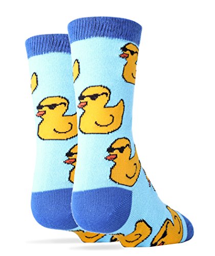 Image of Kids Novelty Funny Cute Animal Crew Socks, Crazy Silly Cool Cotton Dress Socks for Boys and Girls, Size 1-5