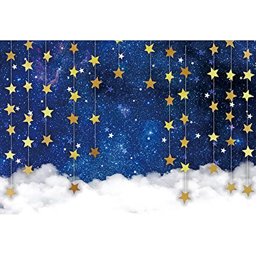 Sfondo a LED Palcoscenico Cielo stellato Sfondo in stoffa, Sfondo a LED Tenda a stella a LED ignifuga con telecomando per la decorazione di spettacoli di club per feste di Natale di nozze,3x6m
