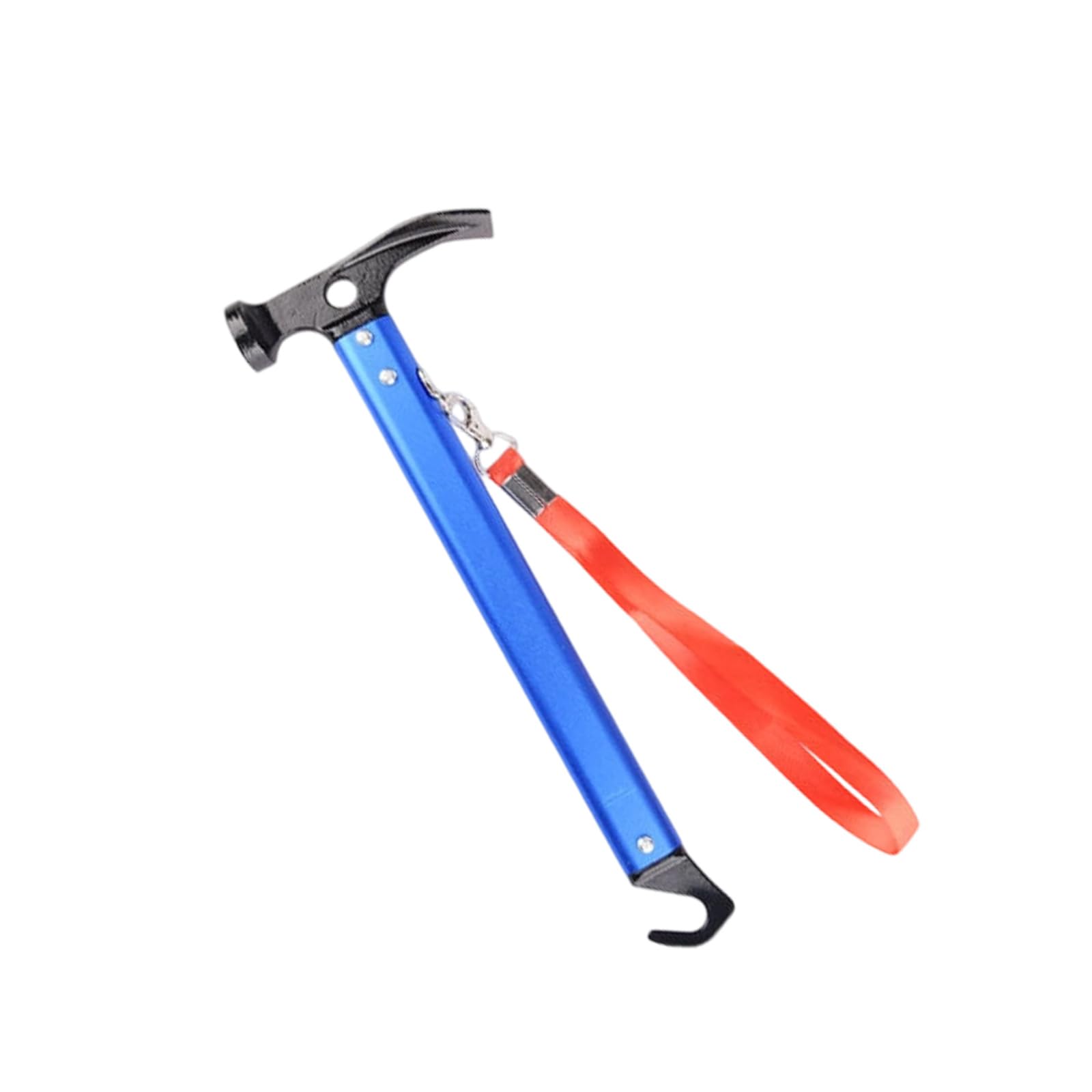 Marteau de camping multifonctionnel avec extracteur de piquets de tente pour extérieur randonnée tente maillets
